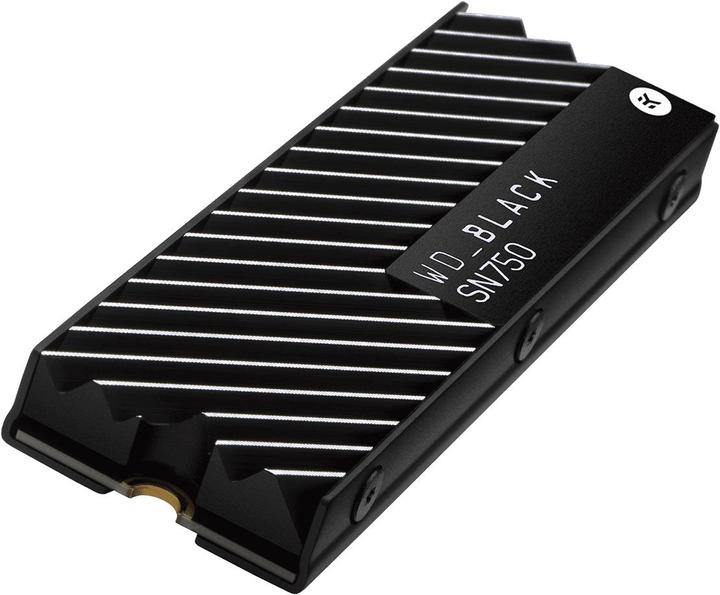 Actual product image WD Black SN750 Gaming - with heatsink (1000 GB, M.2 2280)