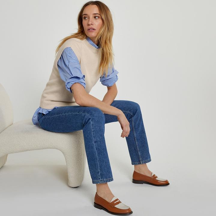 Produktbild La Redoute Collections Mokassins aus Leder (37)