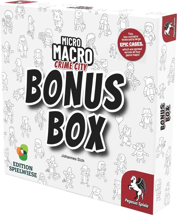Immagine prodotto Pegasus MicroMacro: Città del crimine, scatola bonus.59065E (Inglese)