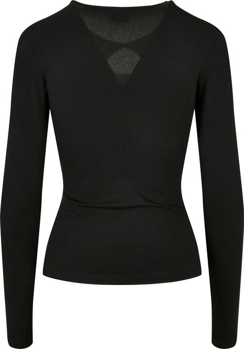 Immagine prodotto Urban Classics Donna Organic Keyhole Longsleeve (4XL)