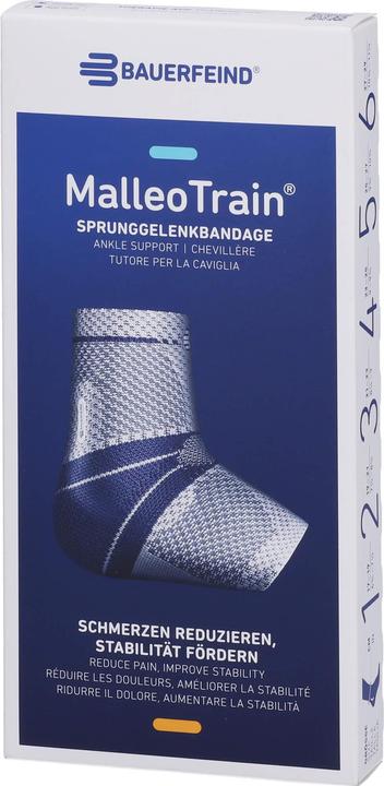 Actual product image MalleoTrain Active bandage right titanium (1)