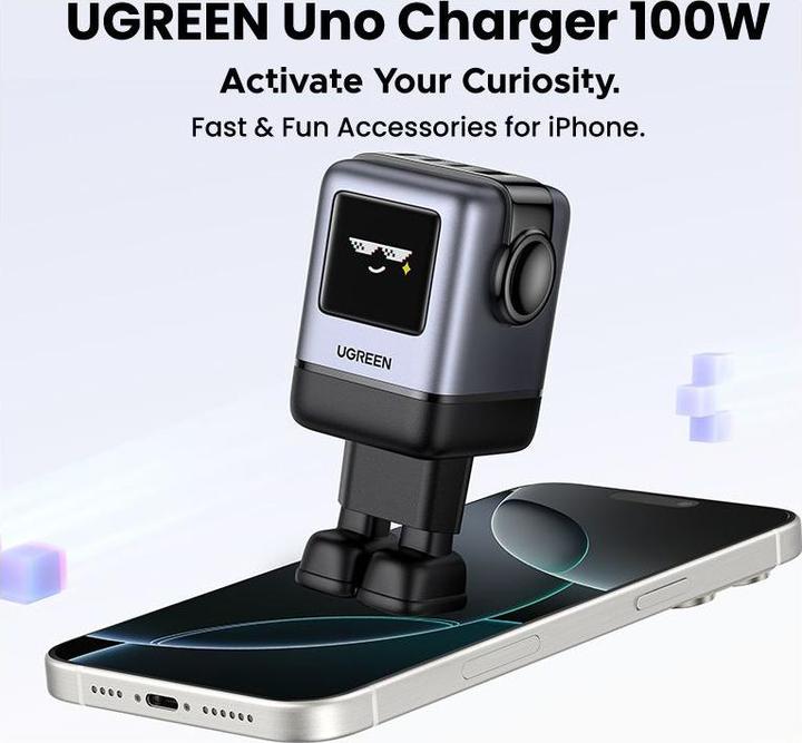 Produktbild Ugreen CARGADOR USB-A+3*USB-C 100W GAN FAST (UG45515B) (100 W)