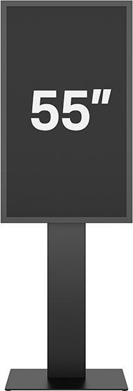 Produktbild Multibrackets Fix Monitor Ständer 55", Freistehend, Stahl