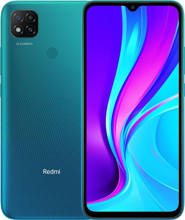 Image du produit Xiaomi Redmi 9C (64 Go, Vert Aurora, 6.53", Double SIM, 4G)
