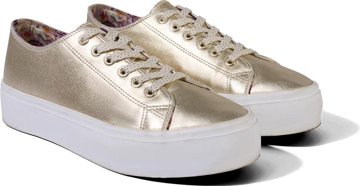 Actual product image Joe Browns Metallic Chunky Platform Trainers (39)