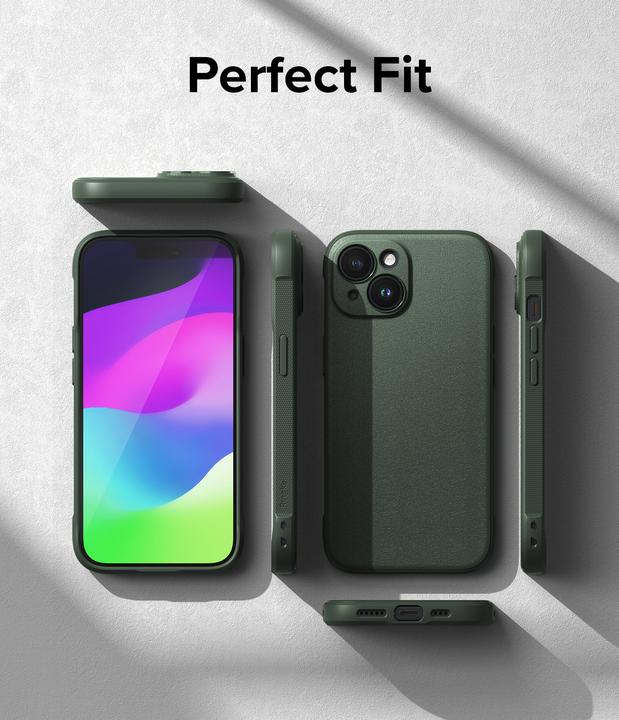 Actual product image Ringke Case for iPhone 15 ONYX DARK GREEN (Apple iPhone 15)