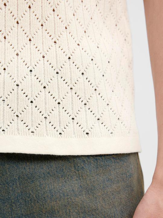 Actual product image Jack & Jones Einfarbig Gestricktes T-Shirt Gestricktes T-Shirt (L)