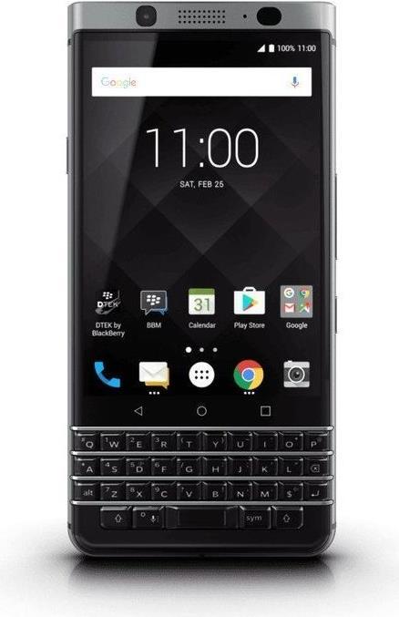 Actual product image BlackBerry KEYone (QWERTY) (32 GB, Silver, 4.50", Single SIM, 12 Mpx, 4G)