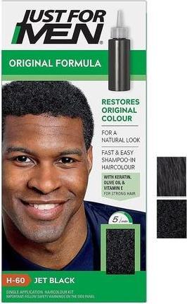 Image du produit Just For Men Original Formula Jet Black Hair Dye 1 Count (H60 Natural Jet Black)