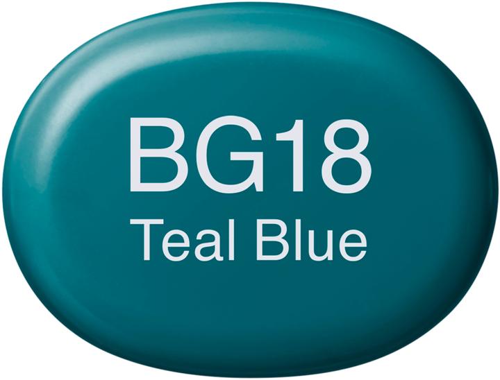 Image du produit Copic Sketch type BG - 18 (BG18 - Bleu sarcelle, 1 x)