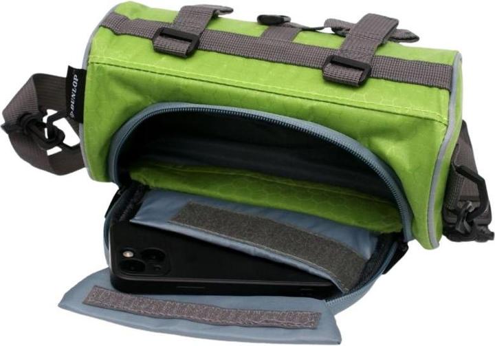 Produktbild Dunlop Fahrradtasche 2in1 - grün (1.20 l, Lenkertasche)