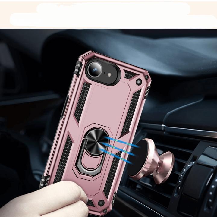 Image du produit Cover-Discount iPhone 16e - Robustes Back Cover mit Kickstand (Apple iPhone 16e)