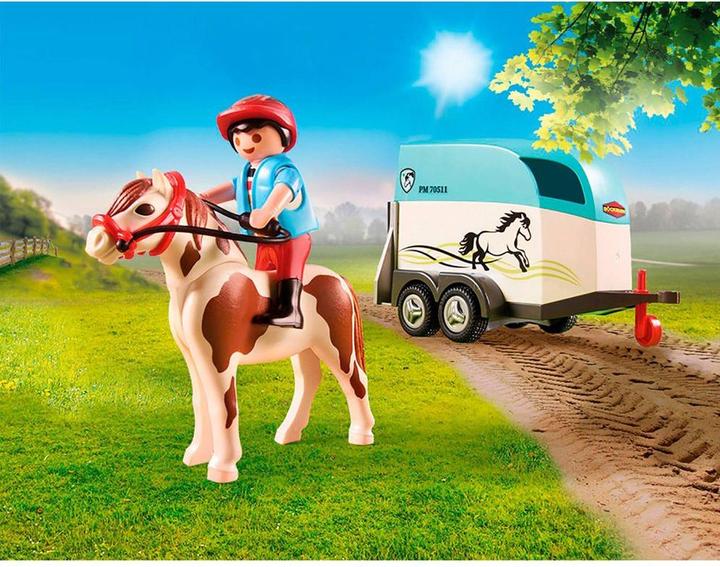 Produktbild Playmobil PKW mit Ponyanhänger (70511, Playmobil Country)