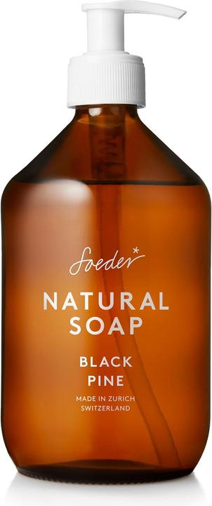 Soeder* Naturseife Black Pine (Flüssigseife, 500 ml)