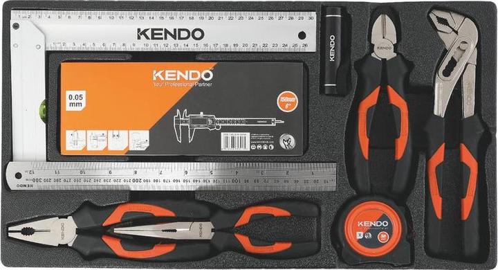 Actual product image Kendo Tool trolley 113-piece