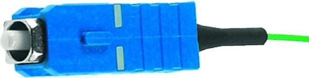 Produktbild Telegärtner LWL Faserpigtail E9/125 OS2, SC Stecker, 2,0 m, blau (VE 12) (CAT6e, 2 m)