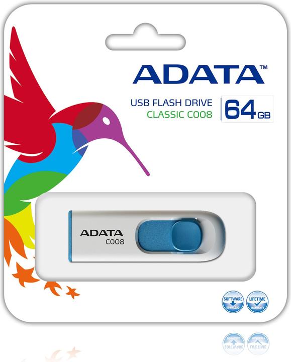 Actual product image Adata Classic Series C008 (64 GB, USB-A)
