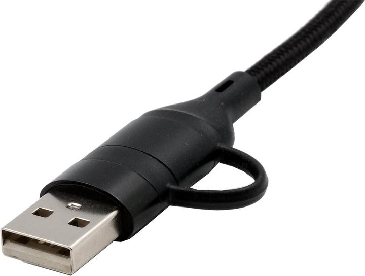 Actual product image Exsys 2-to-3 USB charging and data cable (1 m, USB 2.0)
