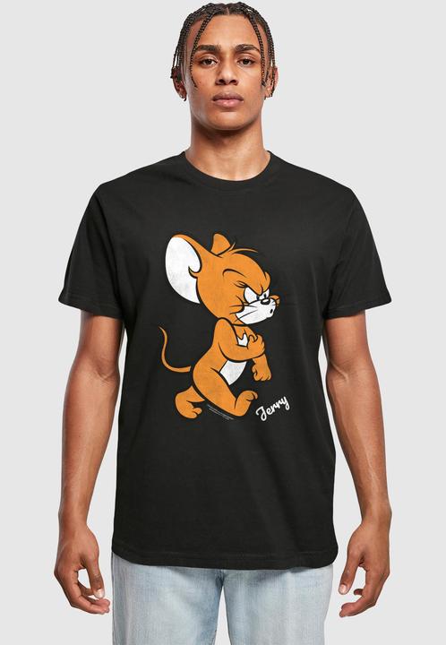 Immagine prodotto Absolute Cult Tom & Jerry - Maglietta con il topo arrabbiato - 165457 (XS)