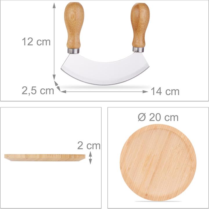 Actual product image Relaxdays Wiegemesser (14 cm)