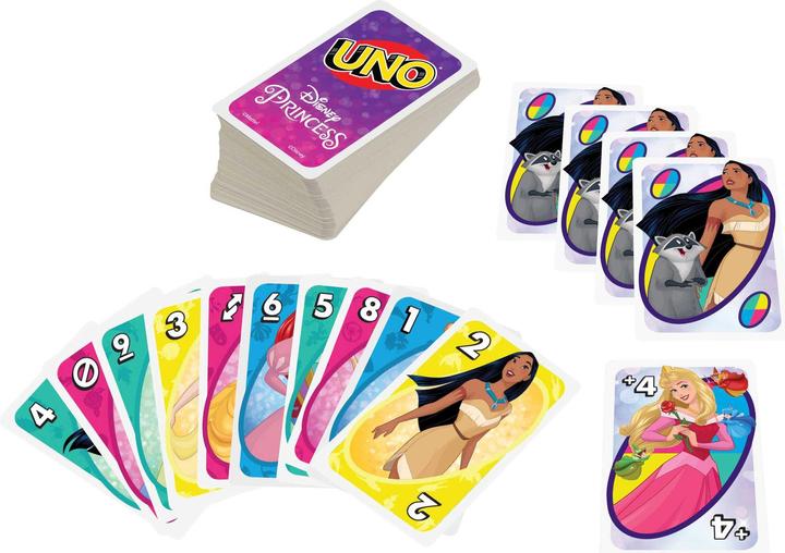 Image du produit Mattel Uno Disney Princess (Multilingue)