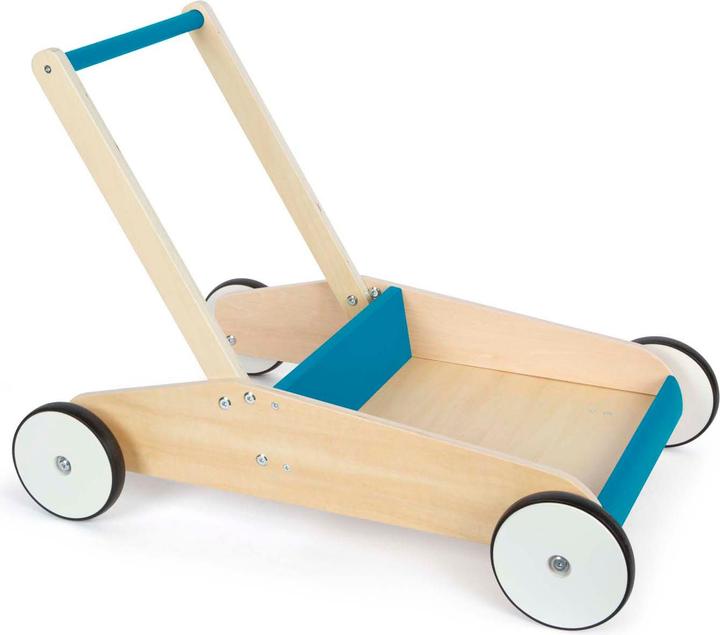 Image du produit small foot Chariot de marche bleu pétrole