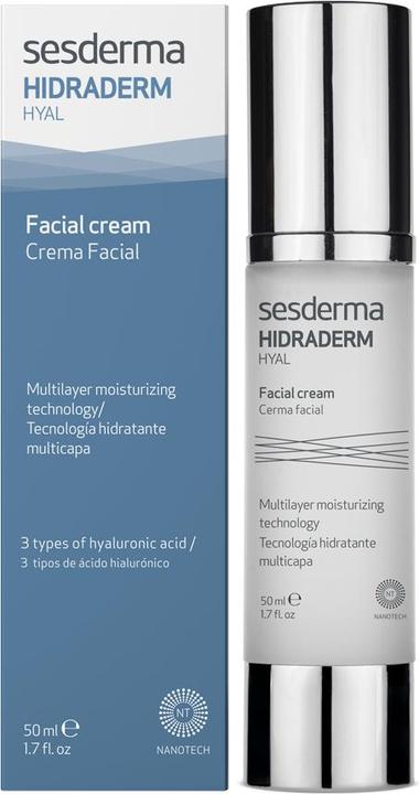 Actual product image Sesderma usa Hidraderm Hyal Facial Cream (50 ml, 24h cream)