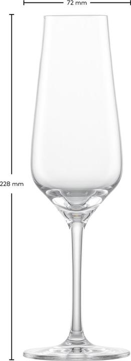 Produktbild Zwiesel Sektglas Bouquet 7 2 Stück (24.70 cl, 2 Gläser, Sektgläser)