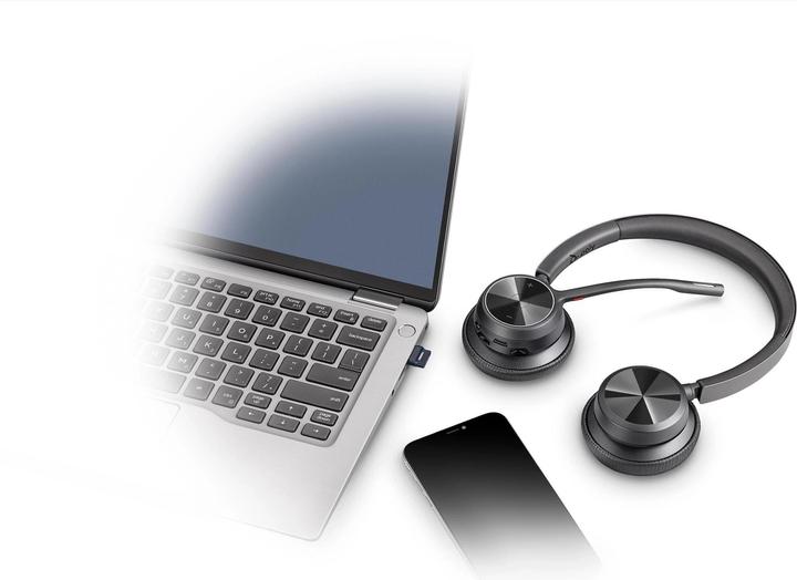 Actual product image Poly Voyager 4320 UC + Ladestation (Wireless, USB-A)