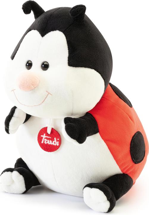 Actual product image Trudi Classic plush toy ladybird 17 x 25 x 22 cm (M), high-quality soft toy with soft material (22 cm)