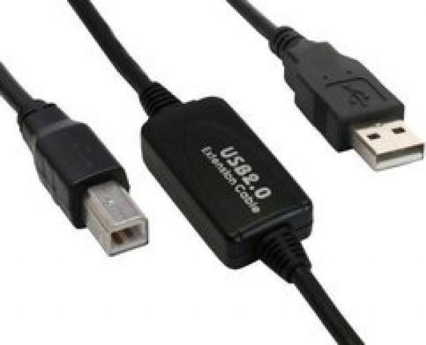 Actual product image InLine USB A — USB B (10 m, USB 2.0)