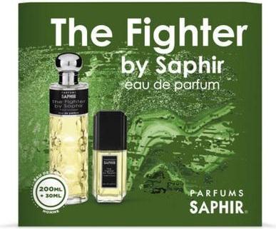 Actual product image NoName Parfums Saphir Unisex The Fighter Set 2 Pieces (Eau de parfum, 200 ml)