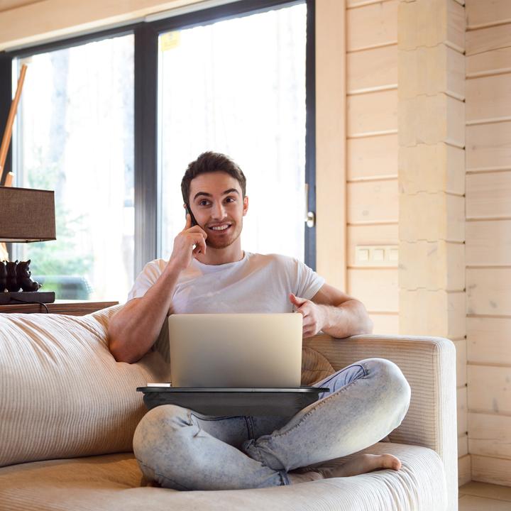 Produktbild Relaxdays Kniekissen Laptop