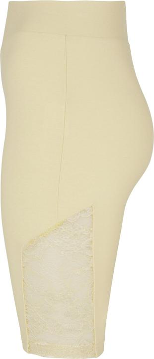 Actual product image Urban Classics Ladies High Waist Lace Inset Cycle Shorts - 16956 (4XL)