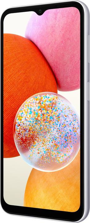 Produktbild Samsung Galaxy A14 LTE (128 GB, Silver, 6.60", Dual SIM, 50 Mpx, 4G)