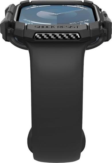 Actual product image Spigen Rugged Armor Apple Watch 10 42mm czarny/black ACS08585