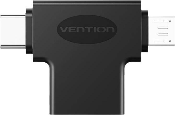 Produktbild Vention USB to USB-C and Micro USB OTG Adapter CDIB0 (Micro USB, USB Typ-C, 2.66 cm)