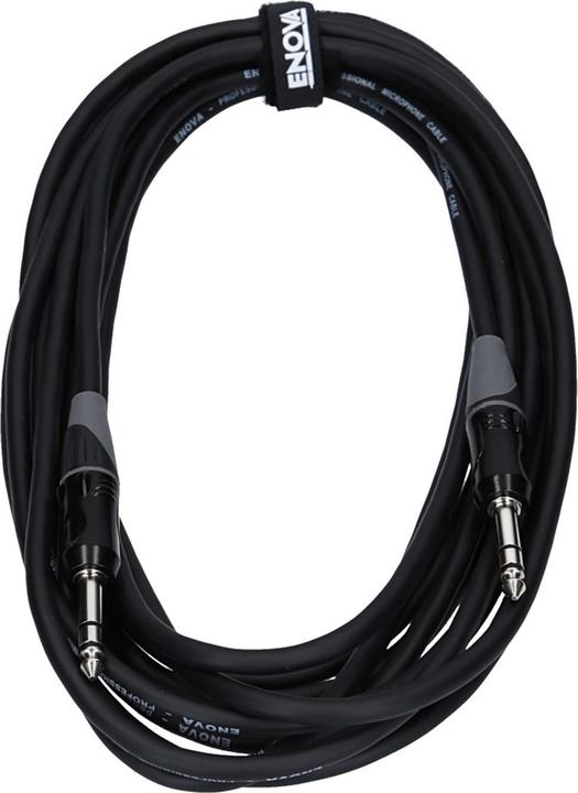 Immagine prodotto Enova Cavo jack to jack, 6,35mm 1/4 ", 3 poli, 1m (1 m)