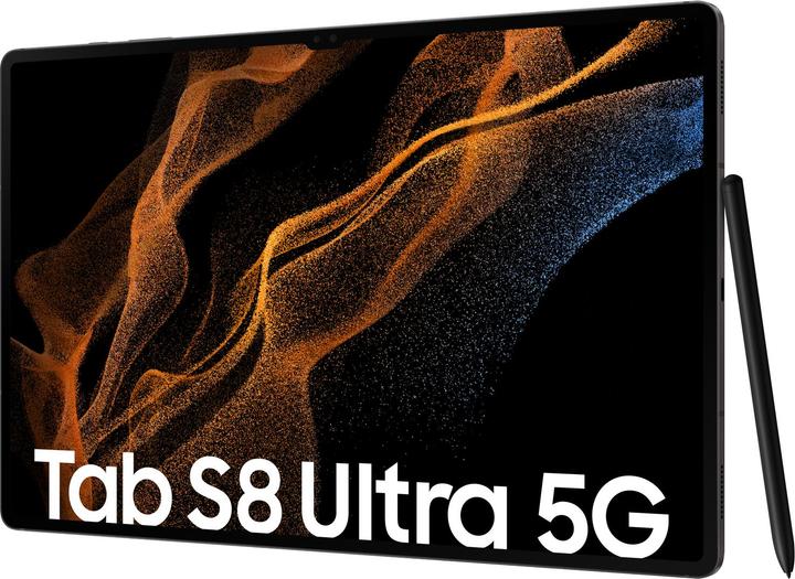 Produktbild Samsung Galaxy Tab S8 Ultra (5G, 14.60", 512 GB, Graphite)