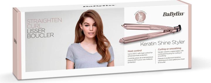 Actual product image BaByliss Keratin Shine Styler ST335AE (Straightening iron)