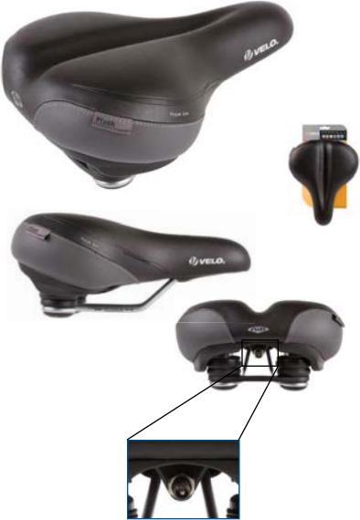 Actual product image Velo Bicycle saddle Tour Air