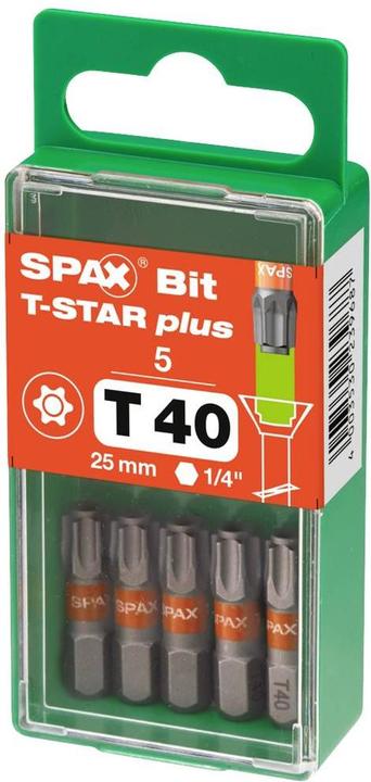 Produktbild Spax Schraubendreher-Einsätze ® (T 40)
