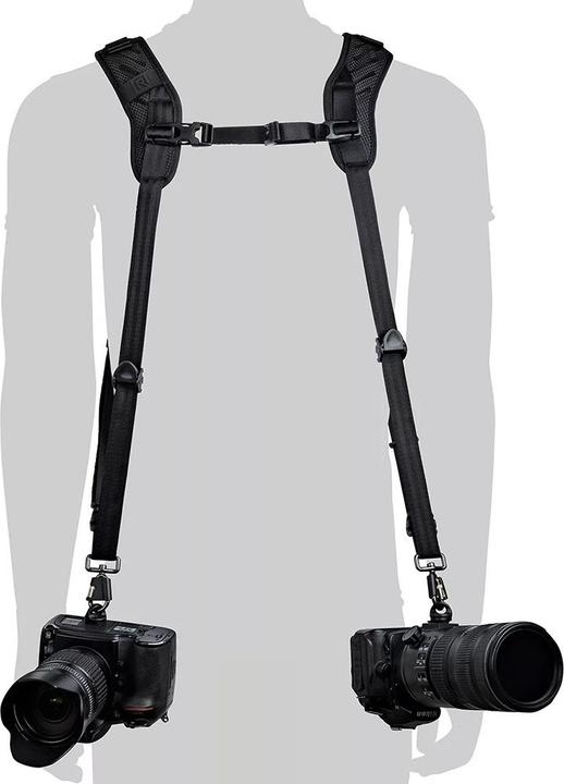 Productafbeelding Blackrapid Blackline II dubbel camera harnas (Schouderriem)
