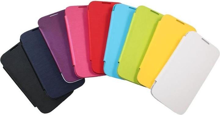 Produktbild König Design Tasche quer (Flipcover) für Handy Samsung I9500 Galaxy S4 dunkelblau (Samsung Galaxy S4)