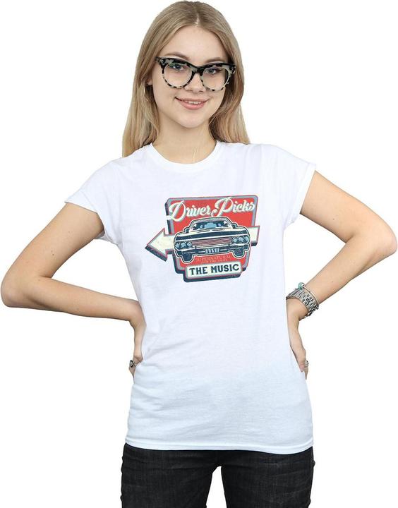 Immagine prodotto Supernatural Driver Picks The Music Maglietta Donna (L)