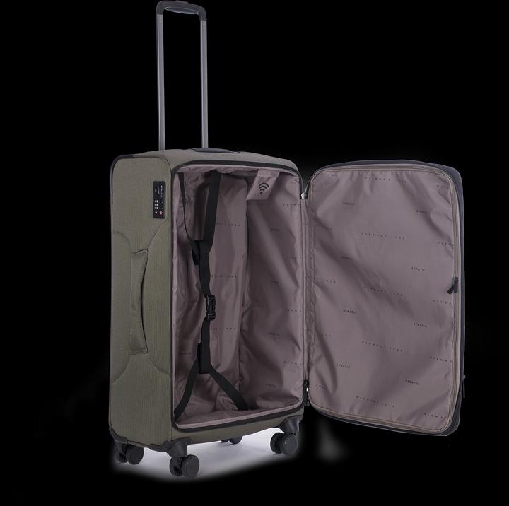 Image du produit Stratic Bendigo Light Plus 4 roues trolley 72 cm compartiment pour ordinateur portable (68 l, XL (à partir de 115l))