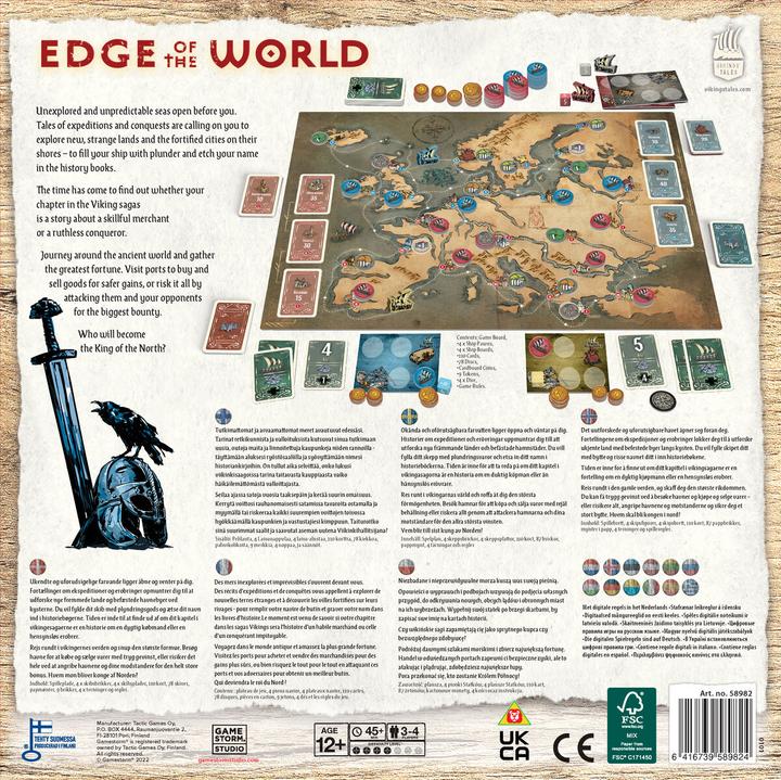 Actual product image Tactic Viking's Tales: Edge of the World (58982) (German, Finnish, Russian, Polish, English, Estonian, Norwegian, Swedish, Dutch, Ukrainian, French, Lithuanian)