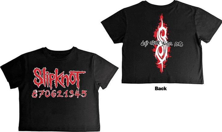 Slipknot Don't Ever Judge Me Kurzes Top (XL)
