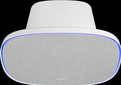 Actual product image AVer FONE700 ceiling speakerphone with HUB connection including 10m cable