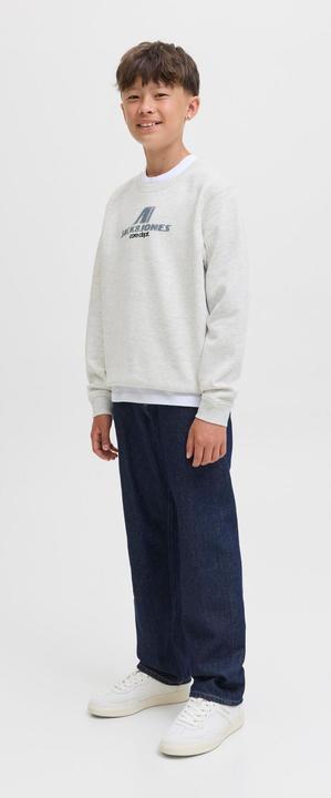 Actual product image Jack & Jones Jcotier Print Sweat Crew Neck Sn Jnr (176)